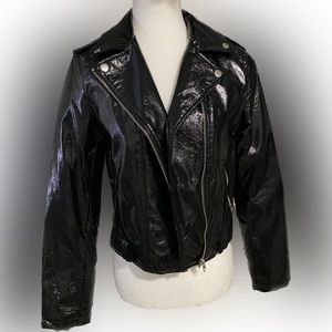 Forever21 Glossy Leather Jacket